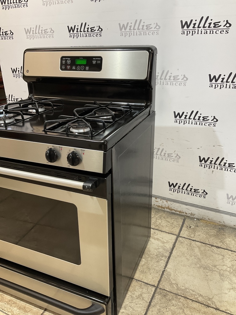 Ge Used Natural Gas Stove 30inches (Stainless Steel) 