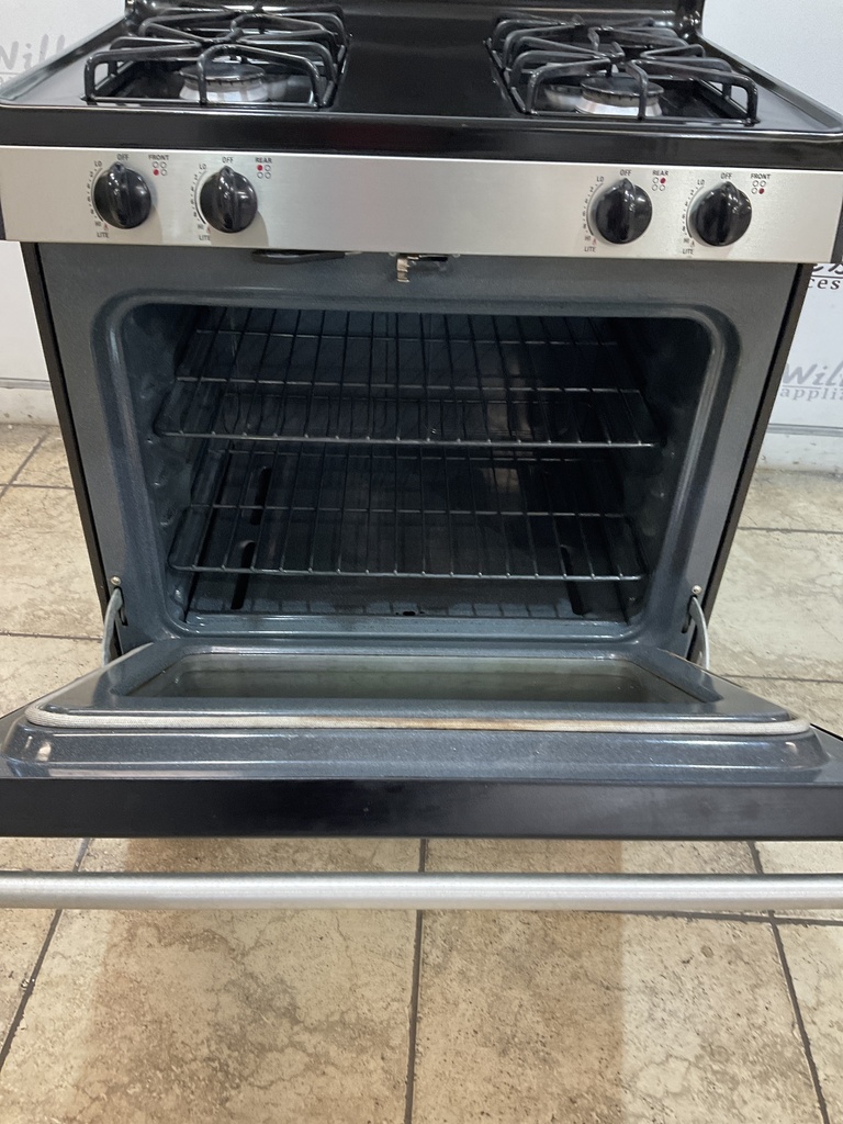 Ge Used Natural Gas Stove 30inches (Stainless Steel) 