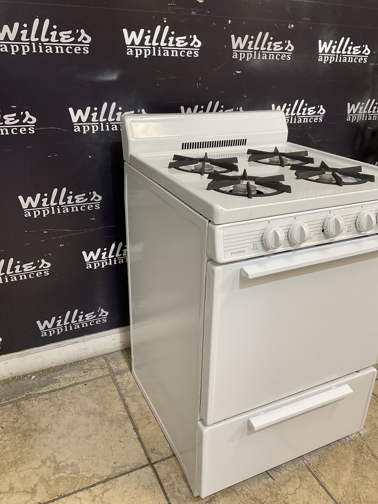 Premier Used Natural Gas Stove 24inches (White) 