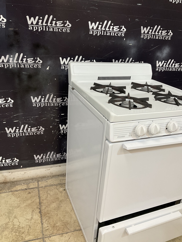 Premier Used Natural Gas Stove 24inches (White) 