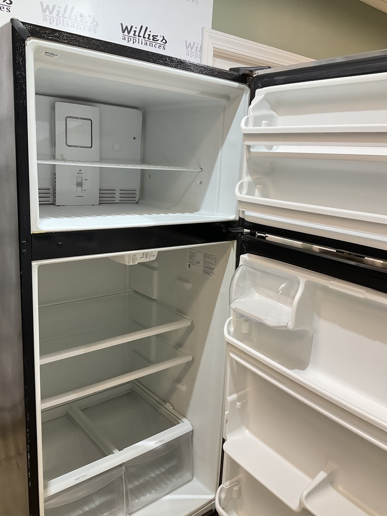 Frigidaire Used Refrigerator Top and Bottom 30x66 (Stainless Steel)
