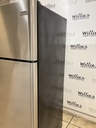 Frigidaire Used Refrigerator Top and Bottom 30x66 (Stainless Steel)