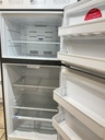 Frigidaire Used Refrigerator Top and Bottom 30x66 (Stainless Steel) 