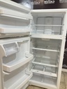 Ge Used Refrigerator Top and Bottom 28x64 1/2” (White) 