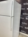 Ge Used Refrigerator Top and Bottom 28x64 1/2” (White) 