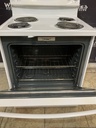 Ge Used Electric Stove 220volts (49/50 AMP) 30inches {3 prong} (white) 