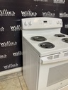 Ge Used Electric Stove 220volts (49/50 AMP) 30inches {3 prong} (white) 
