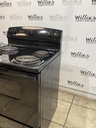Ge Used Electric Stove 220volts (40/50 AMP) 30inches {no cord} (Black) 