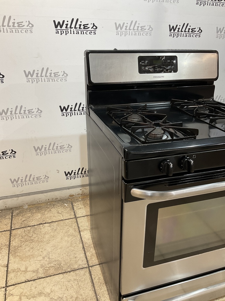 Frigidaire Used Natural Gas Stove 30inches (Stainless Steel) 