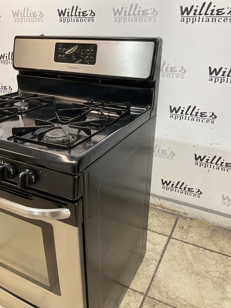 Frigidaire Used Natural Gas Stove 30inches (Stainless Steel) 