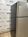 Frigidaire Used Refrigerator Top and Bottom 30x65 1/2” (Stainless Steel) 