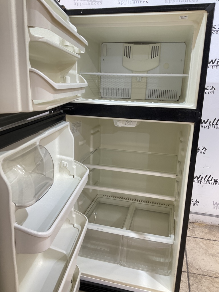 Frigidaire Used Refrigerator Top and Bottom 30x65 1/2” (Stainless Steel) 