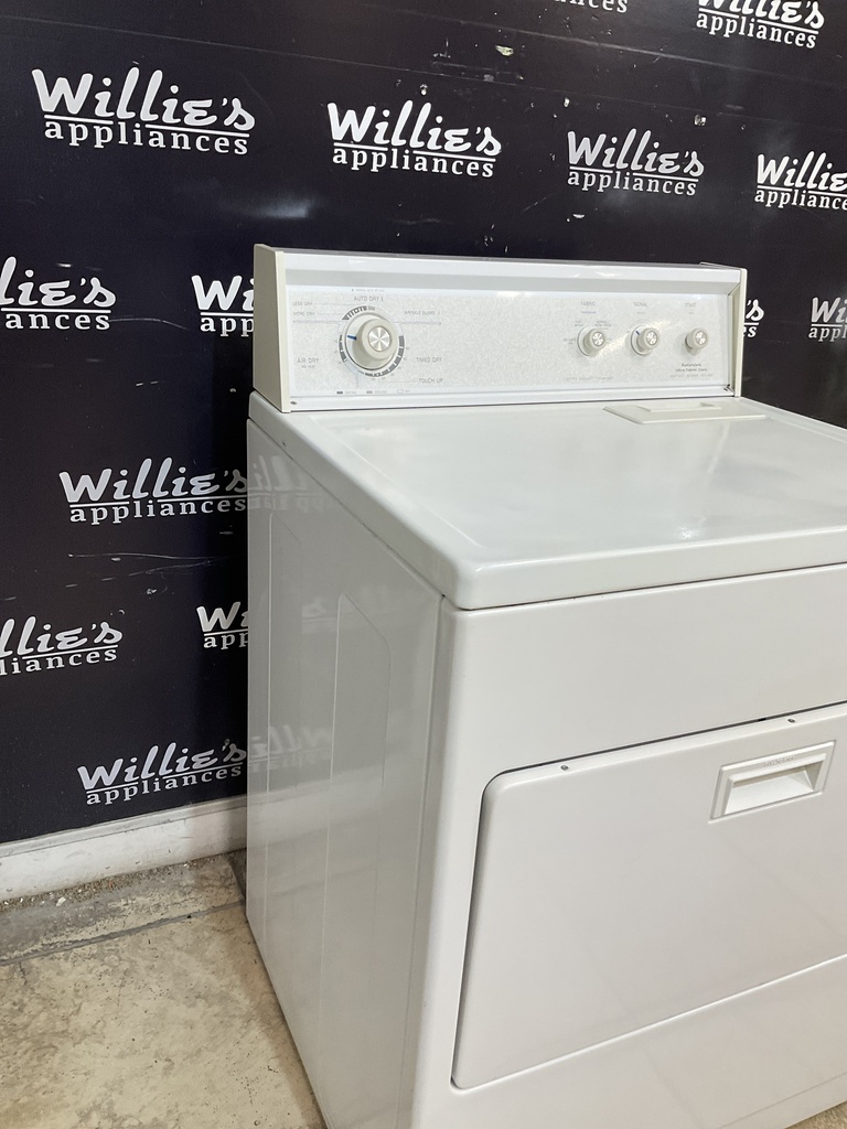 Kenmore Used Electric Dryer 220volts (30 AMP) 29inches {3 prong} (White) 