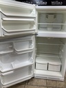 Frigidaire Used Refrigerator Top and Bottom 28x60 1/2” (White) 