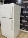 Frigidaire Used Refrigerator Top and Bottom 28x60 1/2” (White) 