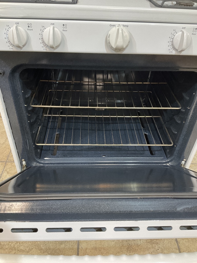 Hotpoint Used Natural Gas Stove 30inches (White) 