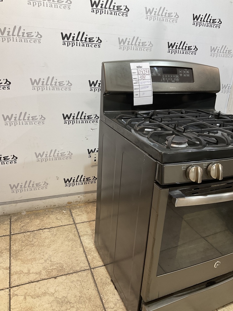 Ge Used Natural Gas Stove 30inches (Stainless) 