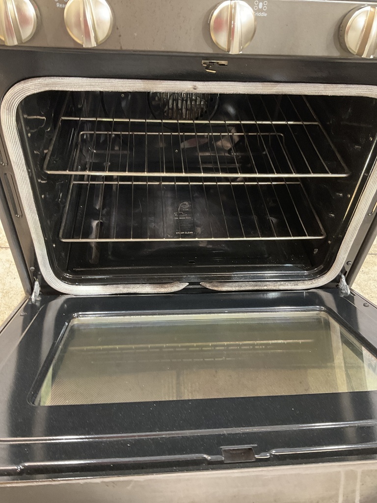 Ge Used Natural Gas Stove 30inches (Stainless) 