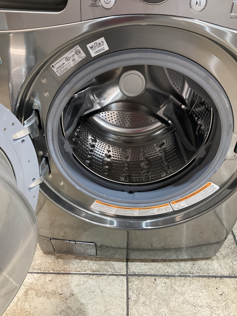 Lg Used Washer Front-load 27inches (Grey) 