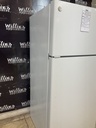Ge Used Refrigerator Side By Side 28x64 1/2” (White) 