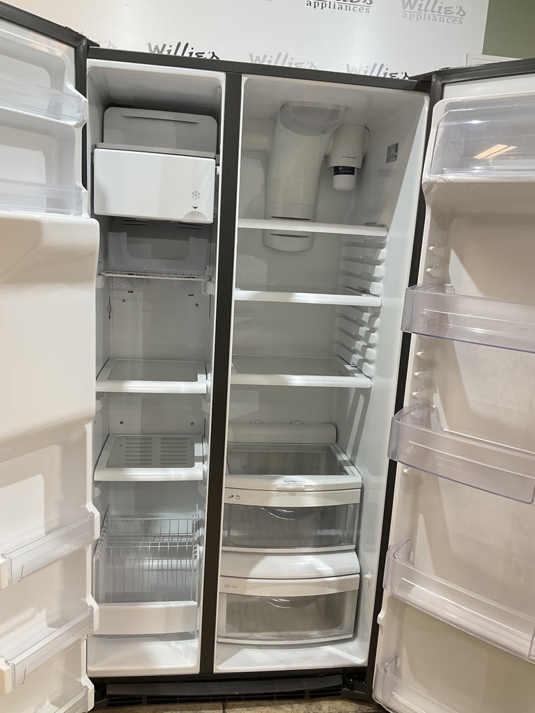 Ge Used Refrigerator Side by Side 36x69 1/2” (Stainless Steel) 