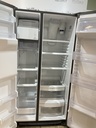 Ge Used Refrigerator Side by Side 36x69 1/2” (Stainless Steel) 