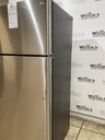 Ge Used Refrigerator Top and Bottom 28x66 1/2” (Stainless Steel) 