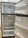 Ge Used Refrigerator Top and Bottom 28x66 1/2” (Stainless Steel) 