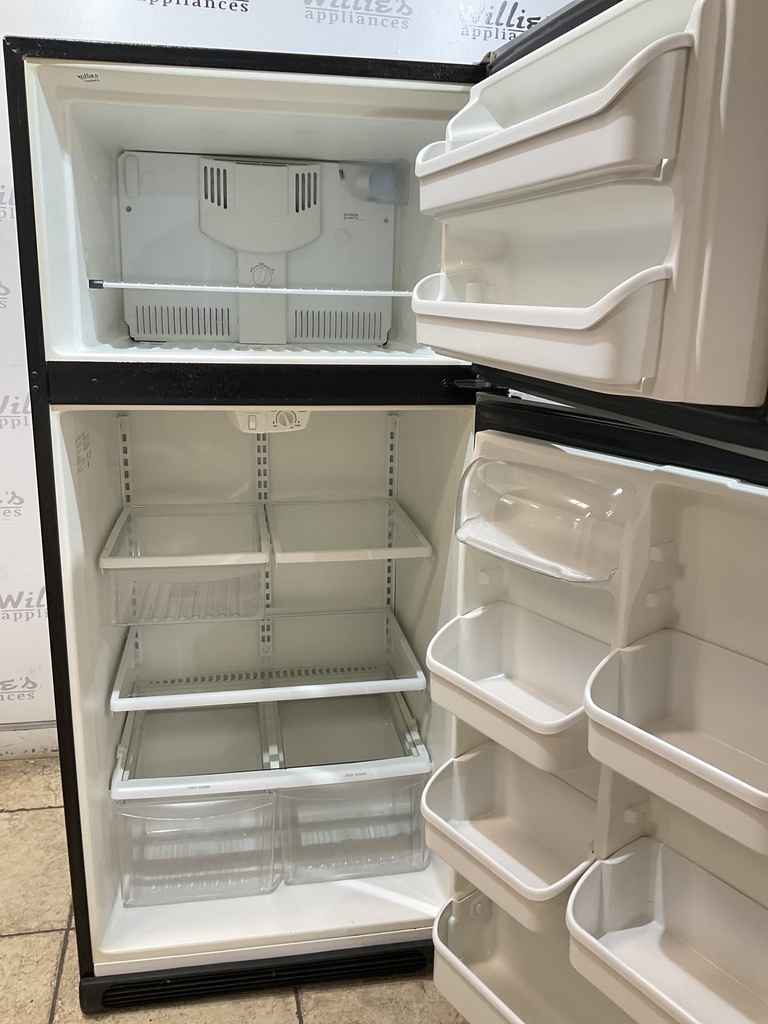 Frigidaire Used Refrigerator Top and Bottom 30x66 1/2” (Stainless Steel) 