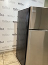 Frigidaire Used Refrigerator Top and Bottom 30x65 1/2” (Stainless Steel) 