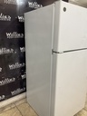 Ge Used Refrigerator Top and Bottom 28x61 1/2” (White) 