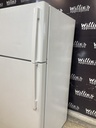 Ge Used Refrigerator Top and Bottom 28x61 1/2” (White) 