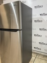 Frigidaire Used Refrigerator Top and Bottom 30x66 (Stainless Steel) 