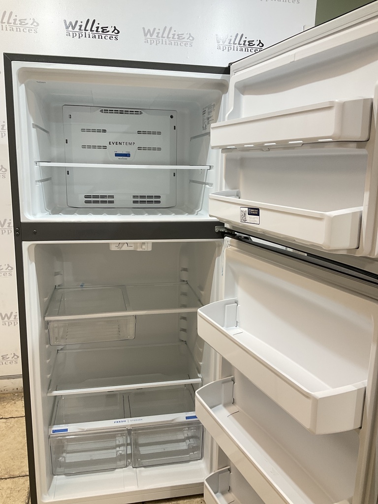 Frigidaire Used Refrigerator Top and Bottom 30x66 (Stainless Steel) 