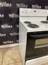 Frigidaire Used Electric Stove 220volts (40/50 AMP) 30inches {no cord} (white/black) 