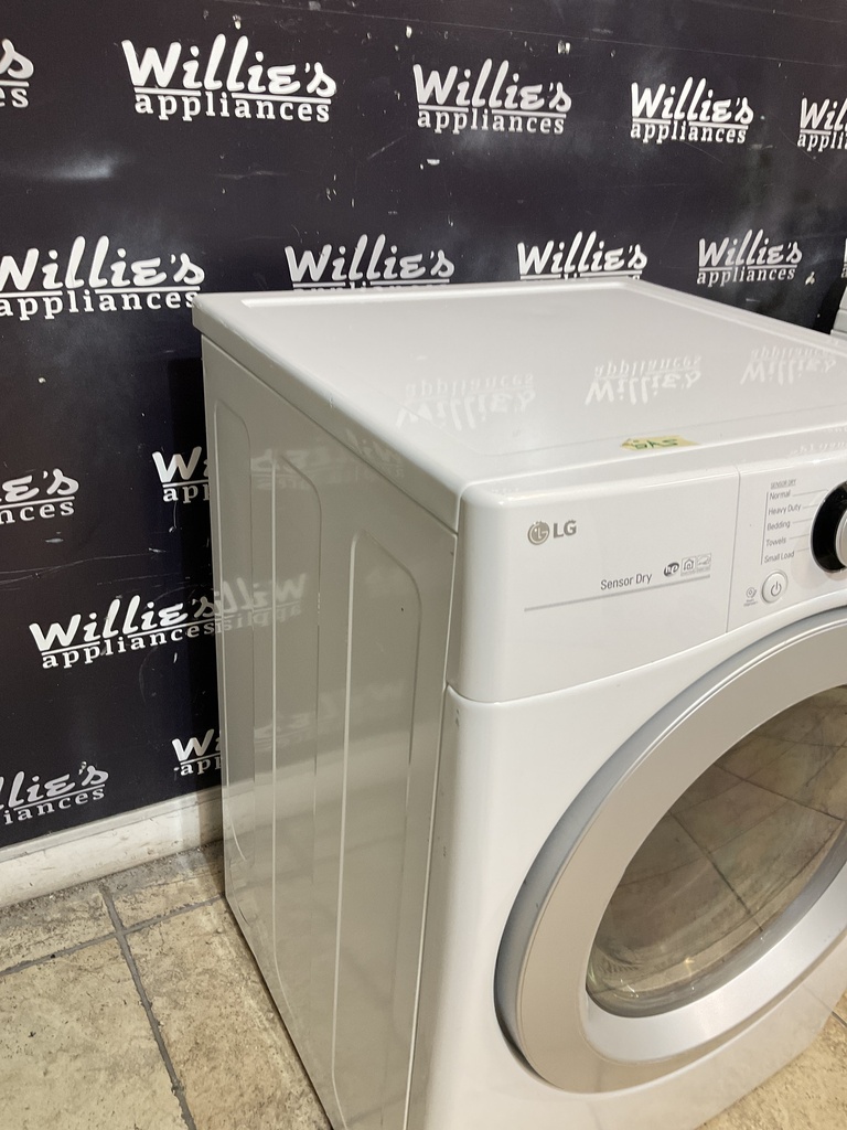 Lg Used Natural Gas Dryer 27inches (White) 