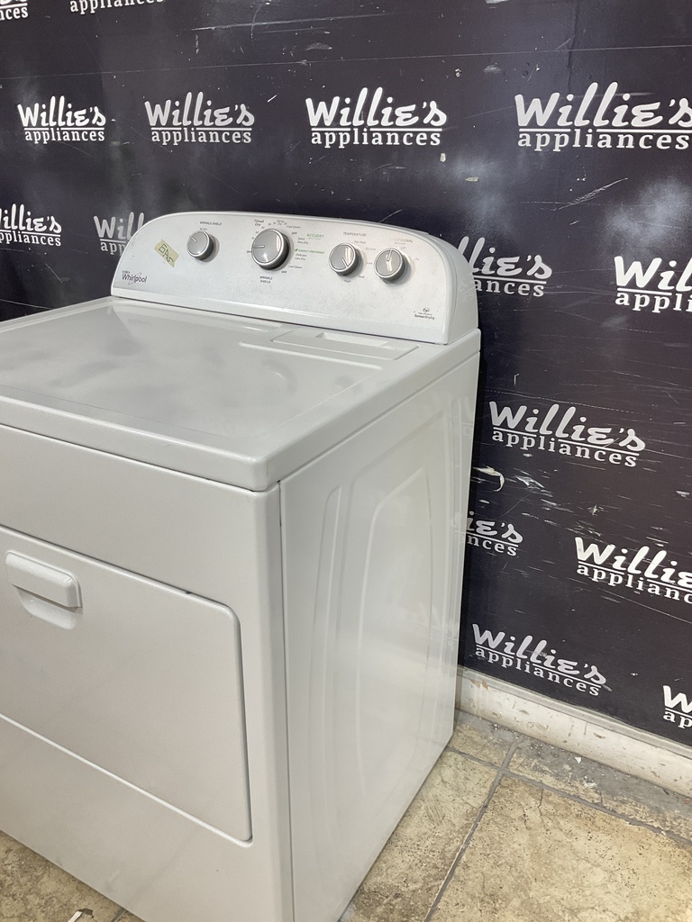 Whirlpool Used Natural Gas Dryer 29inches (white) 
