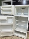 Hotpoint Used Refrigerator Top and Bottom 28x64 1/2” (White) 