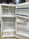Ge Used Refrigerator Top and Bottom 28x61 1/2’ (White)