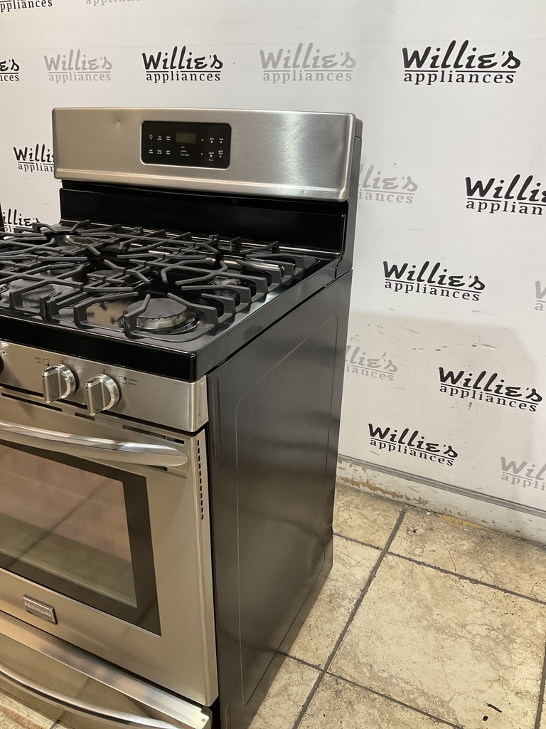 Frigidaire Used Natural Gas Stove 30inches (Stainless Steel) 