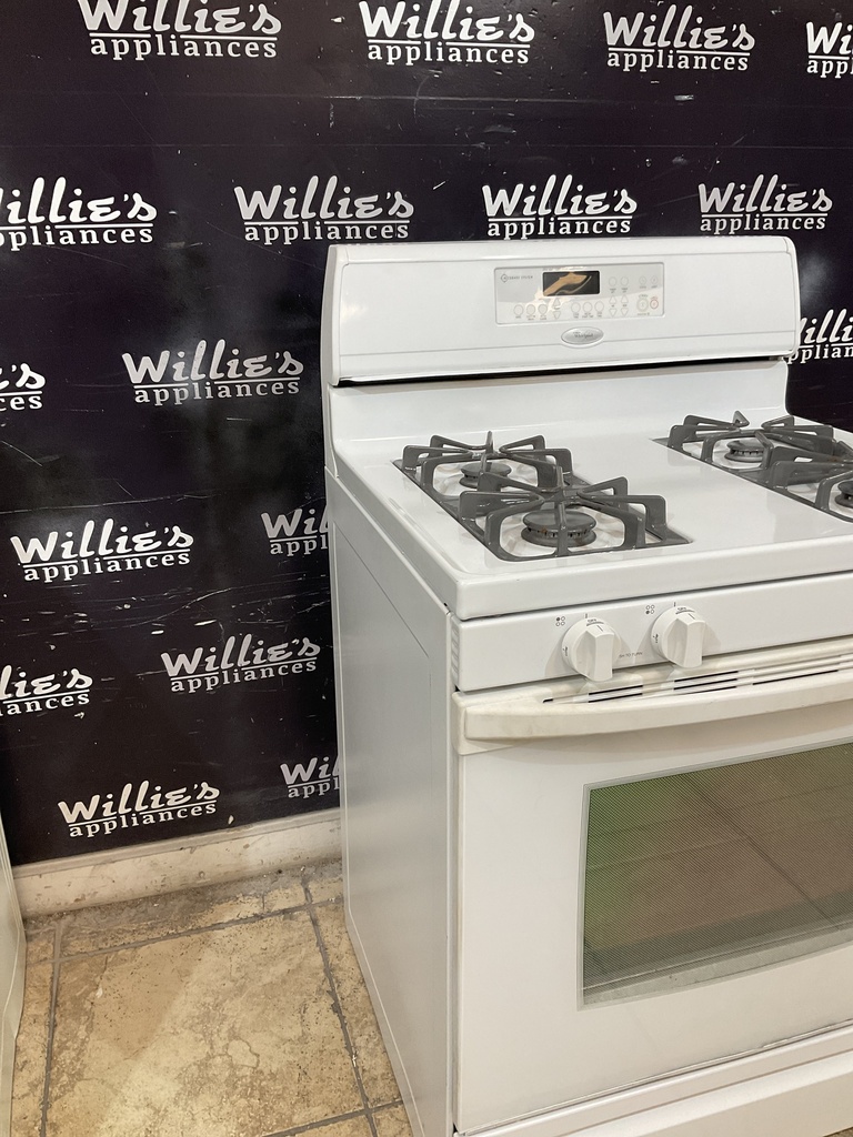 Whirlpool Used Natural Gas Stove 30inches (white) 