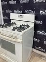 Whirlpool Used Natural Gas Stove 30inches (Bisque) 