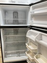 Whirlpool Used Refrigerator Top and Bottom 33x66 (black) 