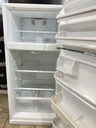 Frigidaire Used Refrigerator Top and Bottom 30x65 1/2” (White) 