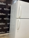 Frigidaire Used Refrigerator Top and Bottom 30x65 1/2” (White) 