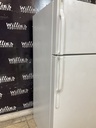 Ge Used Refrigerator Top and Bottom 28x64 1/2” (White) 