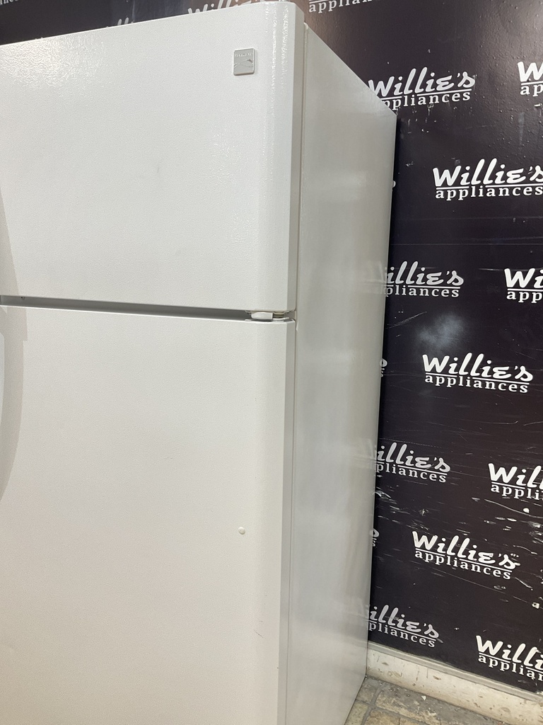 Kenmore Used Refrigerator Top and Bottom 30x66 (white ) 
