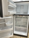 Frigidaire Used Refrigerator Top and Bottom 30x66 (Black) 