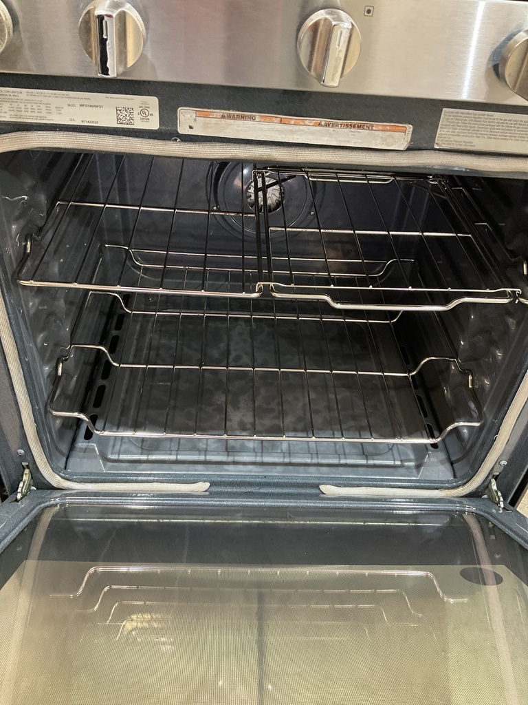 Whirlpool Used Natural Gas Stove 30inches (Stainless Steel) 