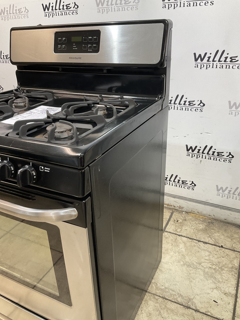 Frigidaire Used Natural Gas Stove 30inches (Stainless Steel) 